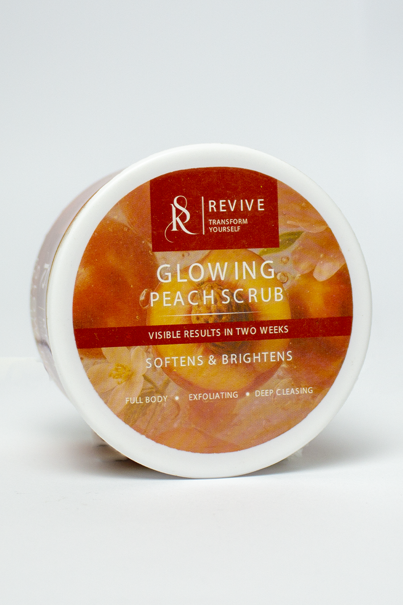 Glowing Peach Sugar Scrub